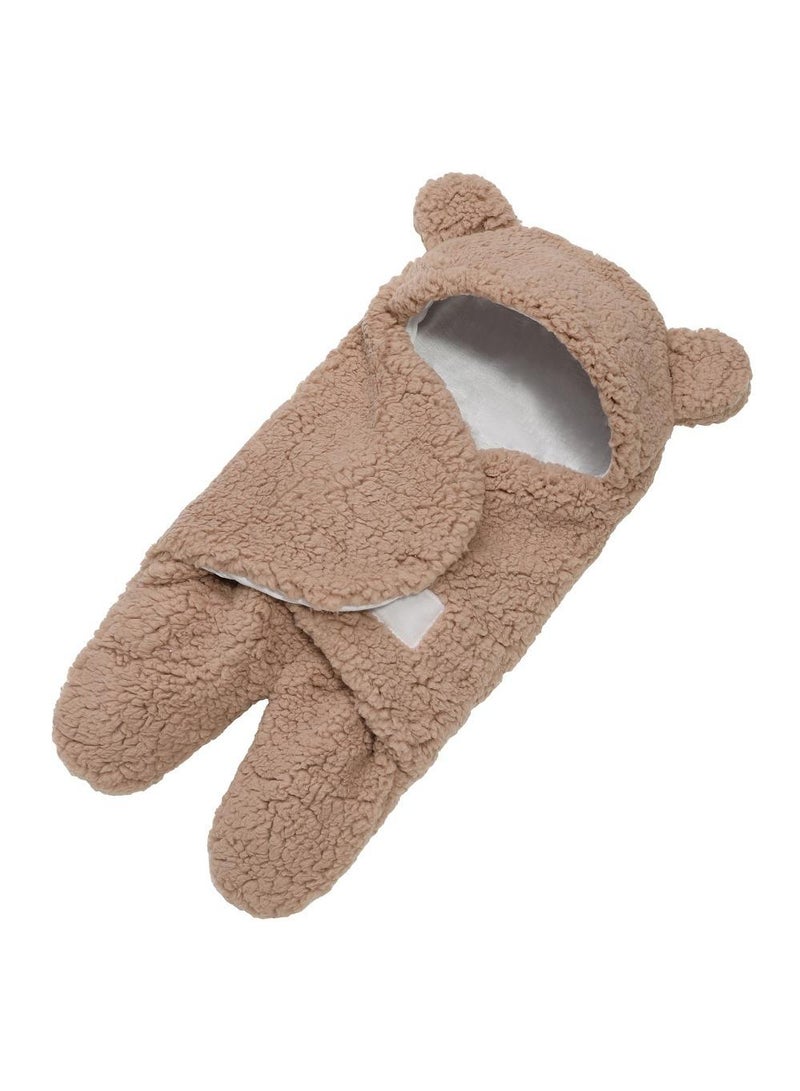 general 1-Piece Soft Baby Swaddling Brown - Image 1