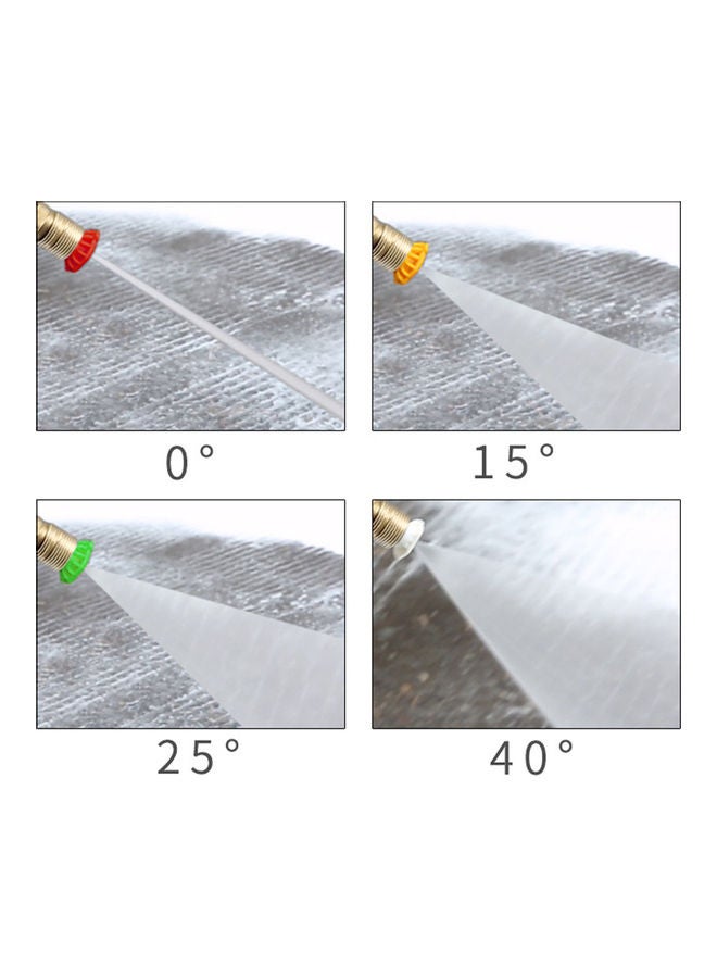 KKmoon 5-Piece Pressure Washer Nozzle Kit - Image 5