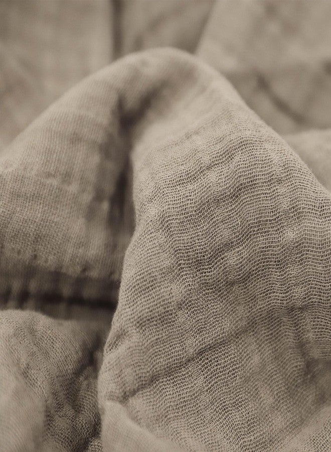 Little Unicorn 100% Natural Organic Cotton Muslin Swaddle Blanket 2 Pack | Giftable Set of 2 swaddles (Floral Field) - Image 3