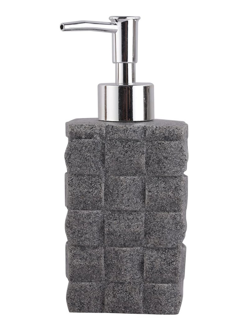 Classic Design Liquid Soap Dispenser 1 Piece Material Polyresin Capacity 300ml Colour Grey - Image 5