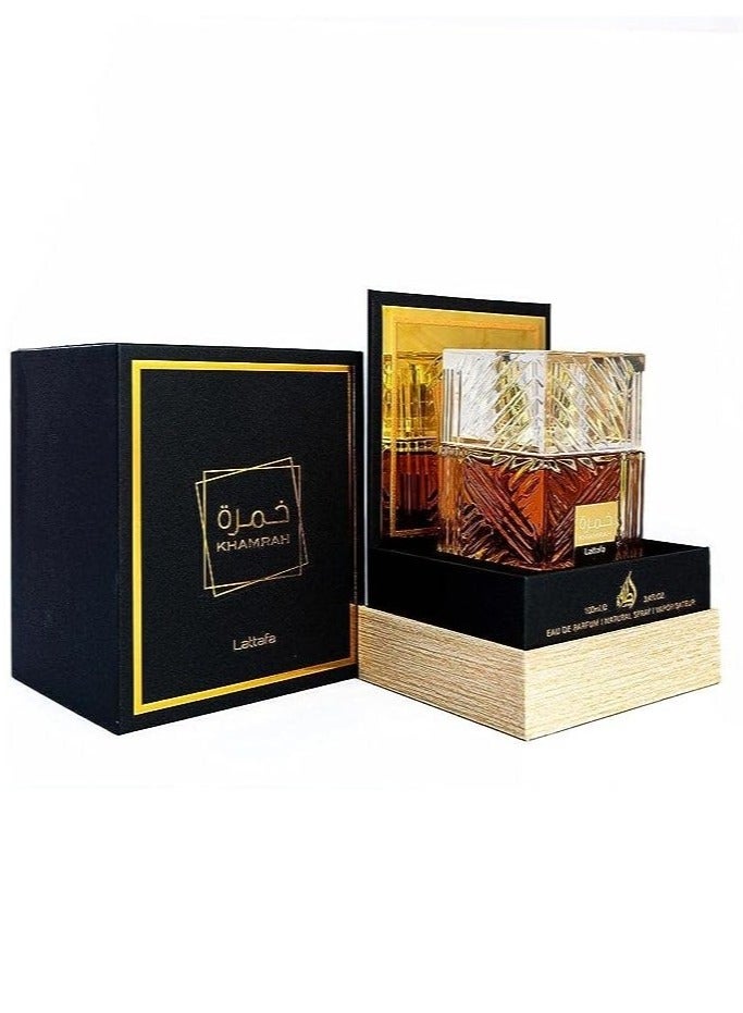 Lattafa Khamrah Unisex EDP by Lattafa 100ml - Image 2