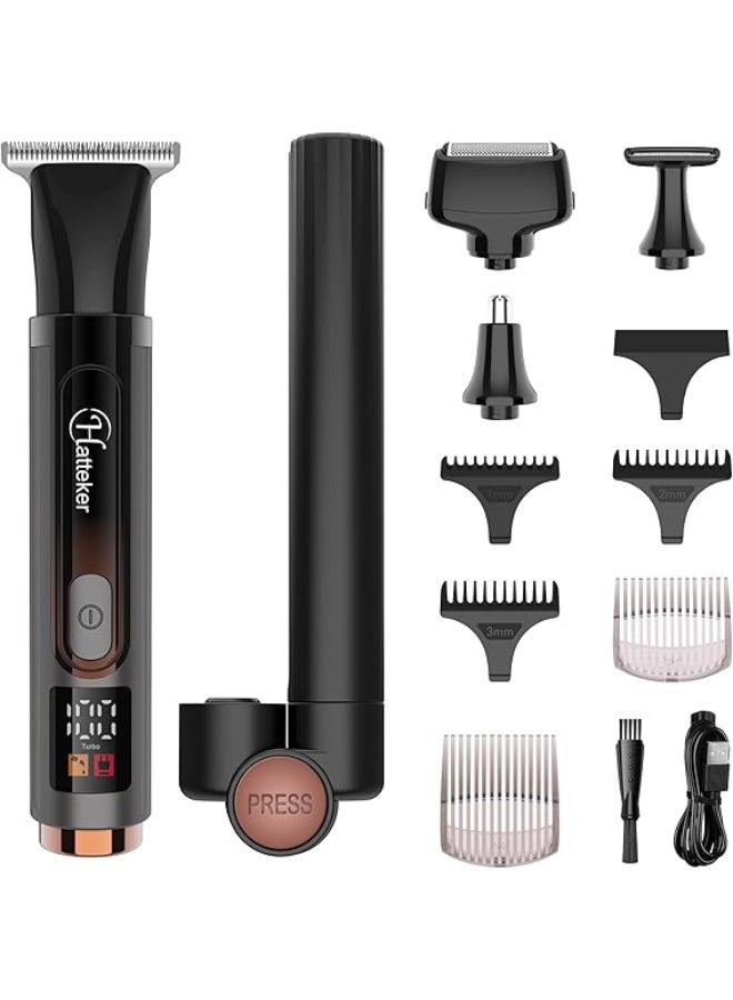 Hatteker Upgraded Mens Electric Back Shaver Body Grooming kit Body Trimmer Facial,Arm,Chin Beard Trimmer - Image 3