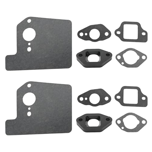 EATAKWARD 2 Sets 19651Z0L000 Carburetor Insulator Gasket Kit Replacement for Honda GCV160 GCV160A GCV160LA GCV160LAO GCV160LE Engines Replaces 16211ZL8000 - Image 1