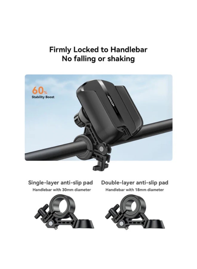 جوي روم JR-ZS431 Bike Phone Mount Holder black - Image 2