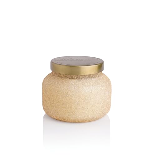 Capri Blue Signature Glam Jar Candle - Long Lasting Soy Wax Blend - Glitter Candles for Home Scented with Luxury Holiday Scents (Pumpkin Dulce, 19 oz) - Image 1