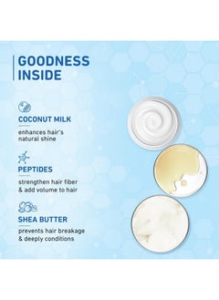 Plum Coconut Conditioner With Coconut Milk & Peptides For Dull Hair I Soft, Smooth, Silky Hair I Conditioners For Women & Men I 175G  - Image 4