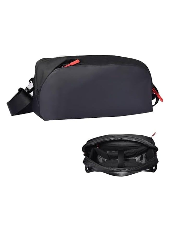 بروماس حقيبة الحمل Portal/Legion Go/Steam Deck/ASUS ROG Ally/Switch OLED المحمولة والملحقات - حقيبة تخزين متعددة الجيوب لوحدة التحكم، ومحول التيار المتردد، ومحطة الإرساء - Image 5