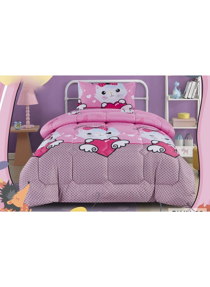 مون مفرش نفر حشوة رسومات اطفال لراحة طفلك - Image 1