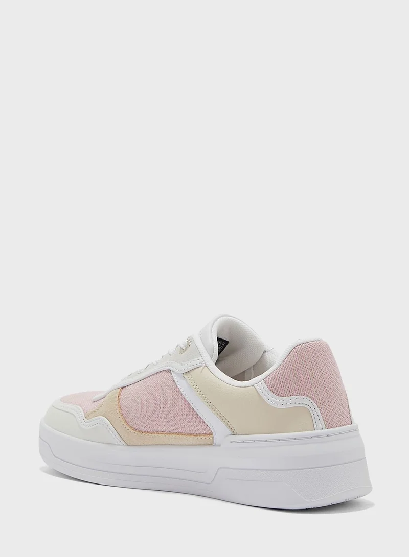TOMMY HILFIGER Woven Basket Low Top Sneakers
