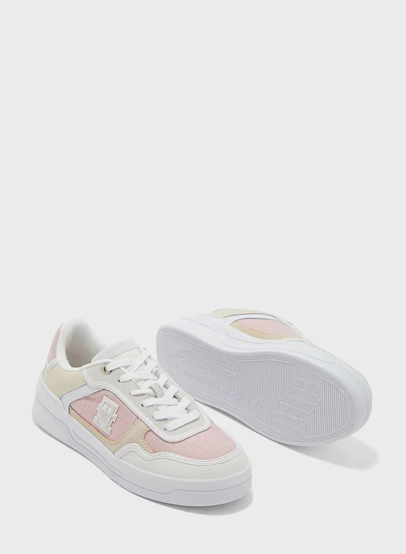 TOMMY HILFIGER Woven Basket Low Top Sneakers
