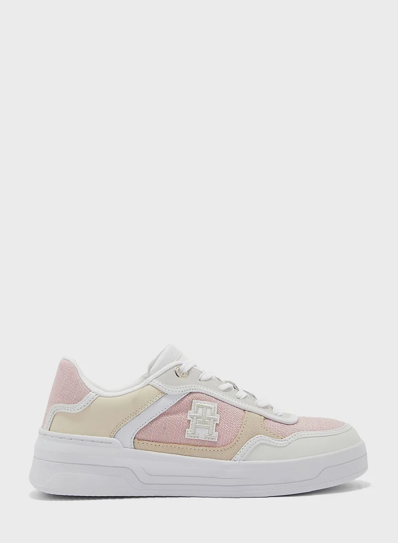 TOMMY HILFIGER Woven Basket Low Top Sneakers