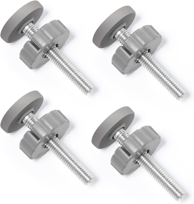 Babelio Pressure Gates Threaded Spindle Rods M10 10 mm Baby Gates Accessory Screw Bolts Kit Fit for All Pressure Mounted Walk Thru Gates - Image 1