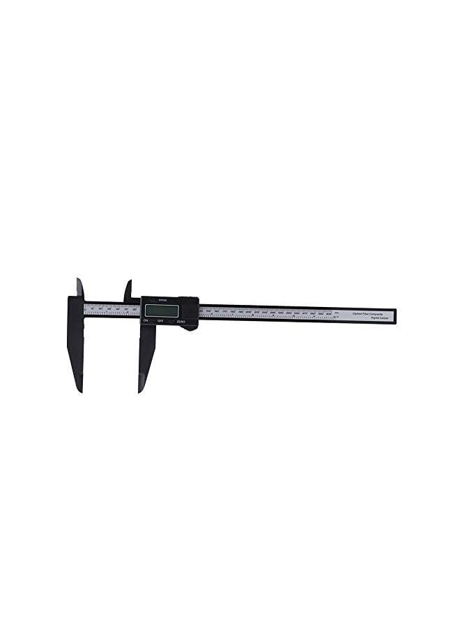 PROMASS Discover an Incredible Tool Digital Calipers Electronic Caliper Range 0 150mm to 0 300mm with Optional Vernier Caliper Calibrador Micrometro Ruler (300MM long claw carbon caliper)  - Image 1