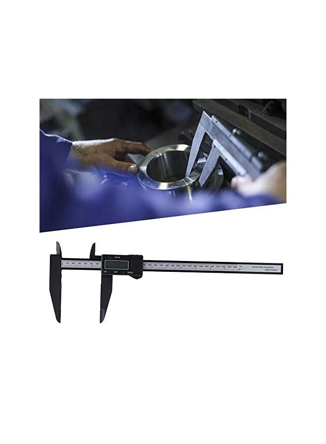 PROMASS Discover an Incredible Tool Digital Calipers Electronic Caliper Range 0 150mm to 0 300mm with Optional Vernier Caliper Calibrador Micrometro Ruler (300MM long claw carbon caliper)  - Image 3