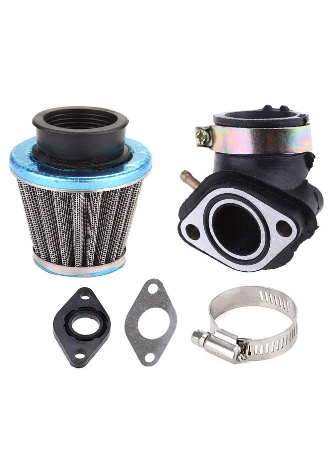 Generic Carburetor Fit for GY6 50CC 49CC 4 Stroke Scooter Taotao Engine 18mm Carb Intake Manifold Air Filter  - Image 3