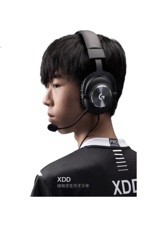 G Logitech (G) Pro X Gaming Headset, 7.1 Surround Sound, In-Line Control, For Lol, Pubg, Fps, Sound Positioning, Gpw Wired Headset - Compatible With Tri-Band Action - Image 2