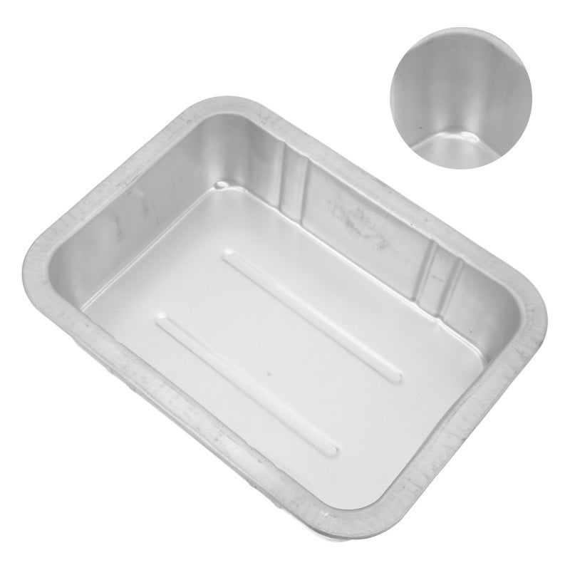 Oil Drain Pan:  Durable Rust Resistant Metal Construction - Leak Free Universal Oil Change Container for Automotive Mechanics, Home Garages, Outdoor Vehicle Maintenance - Image 4