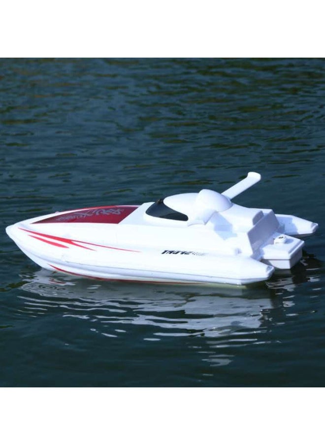 # Remote Control Boat High Speed Boat Water Yacht Electric Boat Model Can Be Launched Wireless Children Boys Play King-Color:Red Upgraded Version✈-Specifications:Long Battery Life Standard ✈  - Image 1