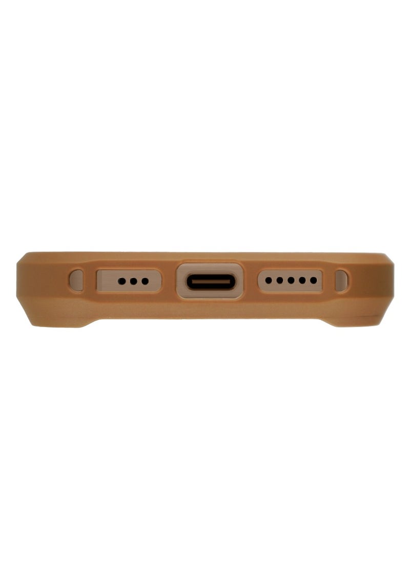 SANTA BARBARA POLO & RACQUET CLUB - Boris Series Horse Embroidery MagSafe Phone Case for iPhone 16 Pro – Shockproof, Premium Pleather & TPU, Anti-Slip Grip, Raised Edges for Screen & Camera Protection, Scratch-Resistant, Lightweight & Slim Design – Brown - Image 1