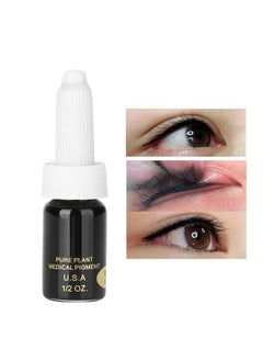 Thoraya Semi permanent Tattoo Ink Natural Plant Lip Eyebrow Eye Tattoo Pigment Longlasting Ink Black  - Image 5
