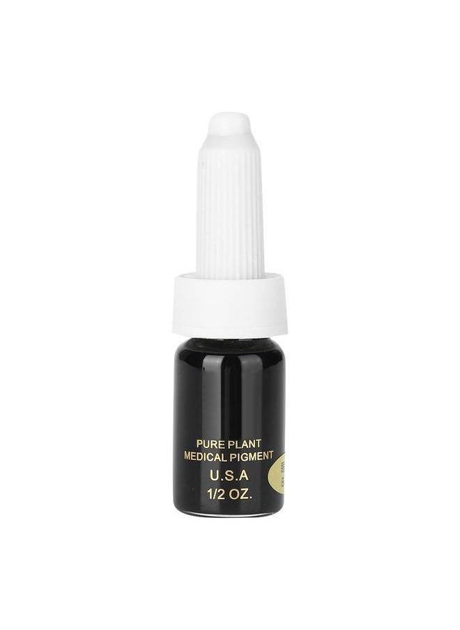 Thoraya - Semi permanent Tattoo Ink Natural Plant Lip Eyebrow Eye Tattoo Pigment Longlasting Ink Black - Image 1