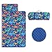 Decalsweet Kids Nap Mat Portable Slumber Bags with Removable Pillow and Blanket for Girls Boys Lightweight Extra Large Sleeping Bag for Preschool Camping Daycare - Image 3