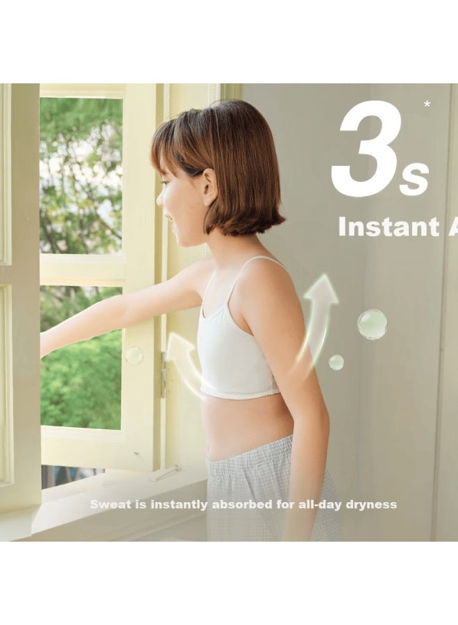 Like Uu Sweat-wicking Modal Girls' Underwear Development Stage 1 Elementary School Children's Camisole Bra - Image 3