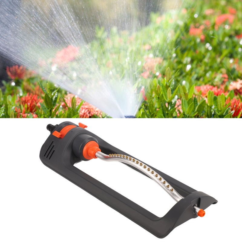 Automatic Oscillating Lawn Sprinkler 19 Hole 4 Modes Watering Device for Home Garden Agricultural Irrigation - Image 1