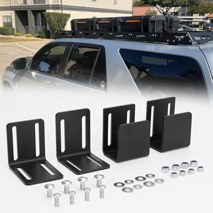 rayihni JERBOR Heavy Duty Roof Rack Mount Fit for Pelican Safes V700, V730, and V800 Roof Rack Installation - Image 1