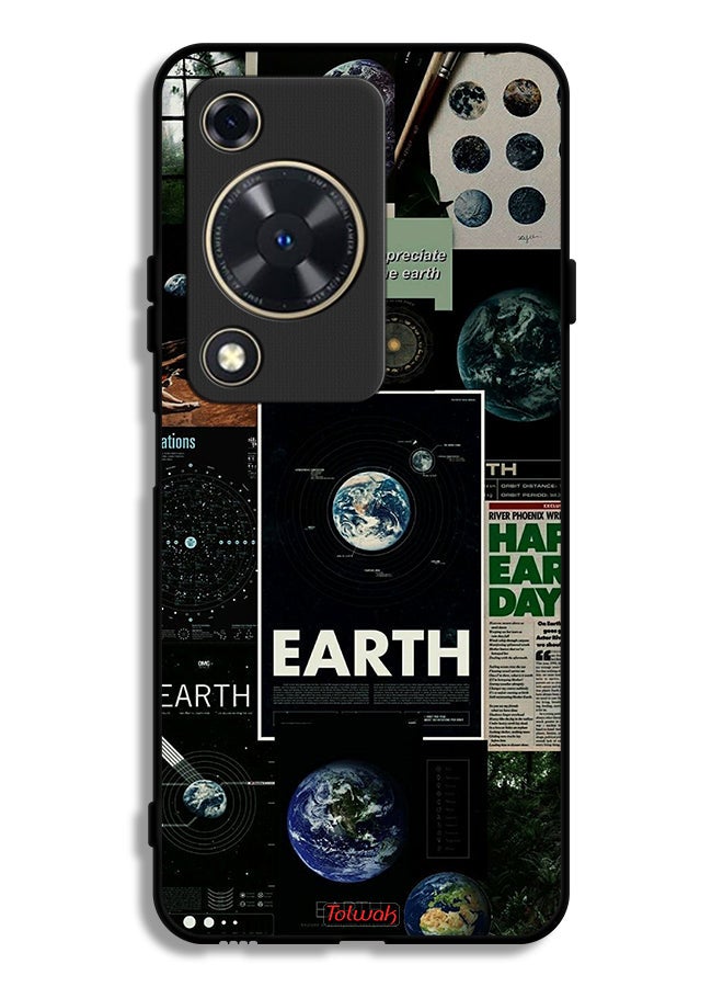 Tolwak Huawei Nova Y63 Protective Case Cover Earth