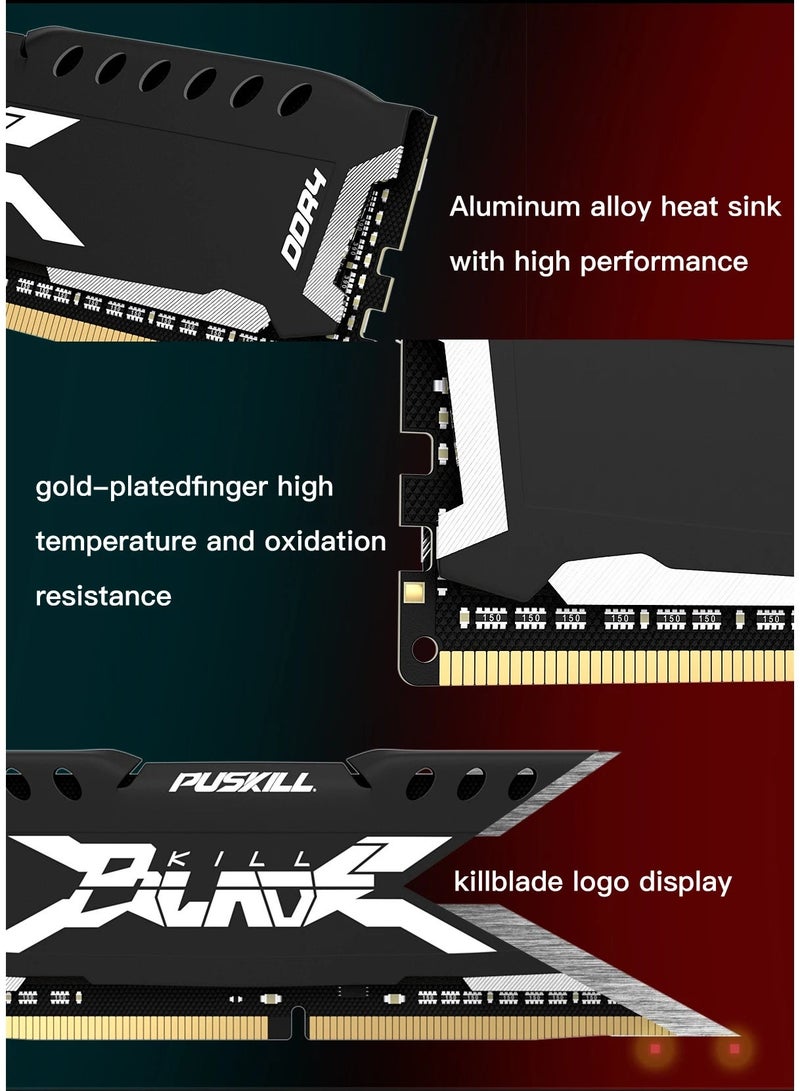 PUSKILL Memoria RAM DDR4 8GB 1.2V 3200MHz Desktop Computer UDIMM Cooling Vest Memory Memoria - Image 5
