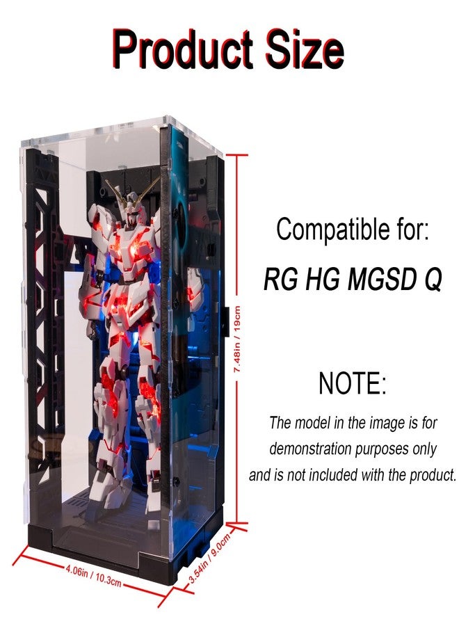 LBASE Upgraded GEN 5th Wireless Light Kit for Gundam Models, with Interlocking Display Base and Acrylic Dust Proof (LBASE GEN 5th + 5 Light Beads + Dust Proof) - Image 2