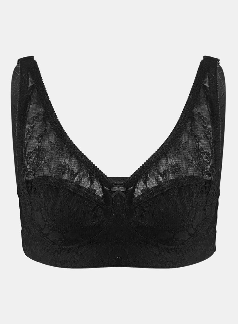 Lasso Super Support Bra Cup C With Lace - Image 1