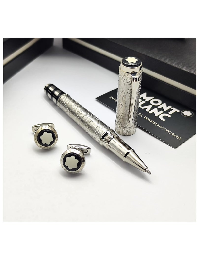 Mont Blanc Mont Blanc pen and cufflink  Estelle Estelle  New latest version  Mont Blanc   💎 ⚡️First class 