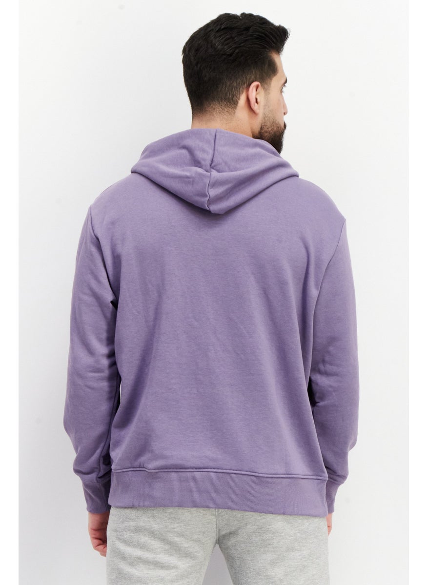 Men Sportswear Fit Hooded Long Sleeve Outdoors Sweatshirts, Purple - pzsku/Z776BEA36BA82AEC62755Z/45/_/1737643026/84fa8691-dd31-4829-8afc-1ff958df5736