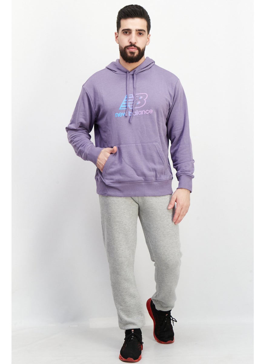 Men Sportswear Fit Hooded Long Sleeve Outdoors Sweatshirts, Purple - pzsku/Z776BEA36BA82AEC62755Z/45/_/1738591961/7bc918cd-be26-43e2-b00d-75d2a8053cb4