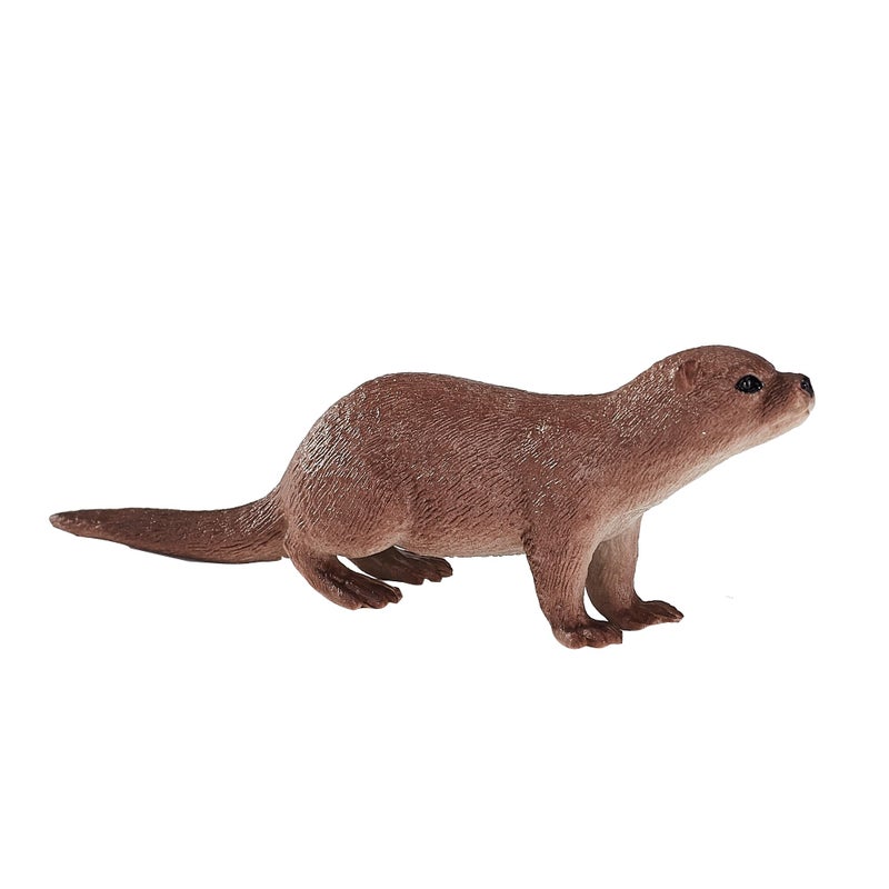 MOJO Otter Realistic International Wildlife Hand Painted Toy Figurine - Image 1