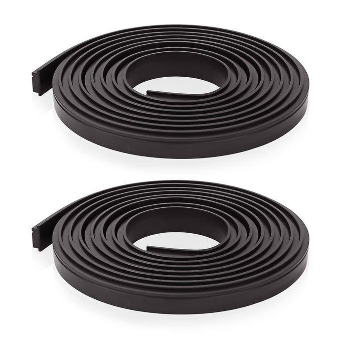 SHOWER DOOR MAGNETIC STRIP FLEXIBLE MAGNETIC STRIP SHOWER INSERT REPLACEMENT FOR FRAMED SEMI FRAMED SWINGING GLASS SHOWER DOOR 2 ROLLS63 INCH PER ROLL