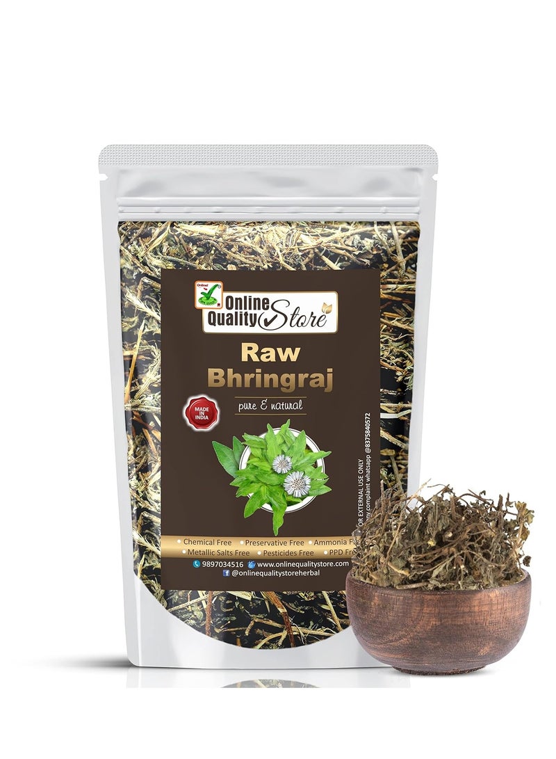 Online Quality Store raw bringaraj/bringraj dry leaves/Bhringraj Leaves/Bhangra - Eclipta Alba/False Daisy/Keshraj-100g - Image 1