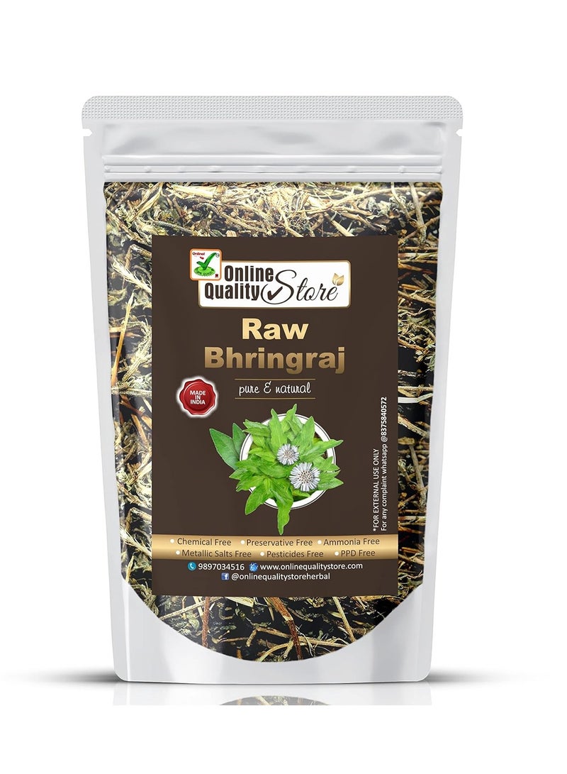Online Quality Store raw bringaraj/bringraj dry leaves/Bhringraj Leaves/Bhangra - Eclipta Alba/False Daisy/Keshraj-100g - Image 3