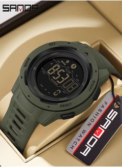 Sanda SANDA Top Brand Men Smart Watches Sports Pedometer Calories 50M Waterproof Swim LED Digital Watch Military Wristwatch 2145  - Image 1