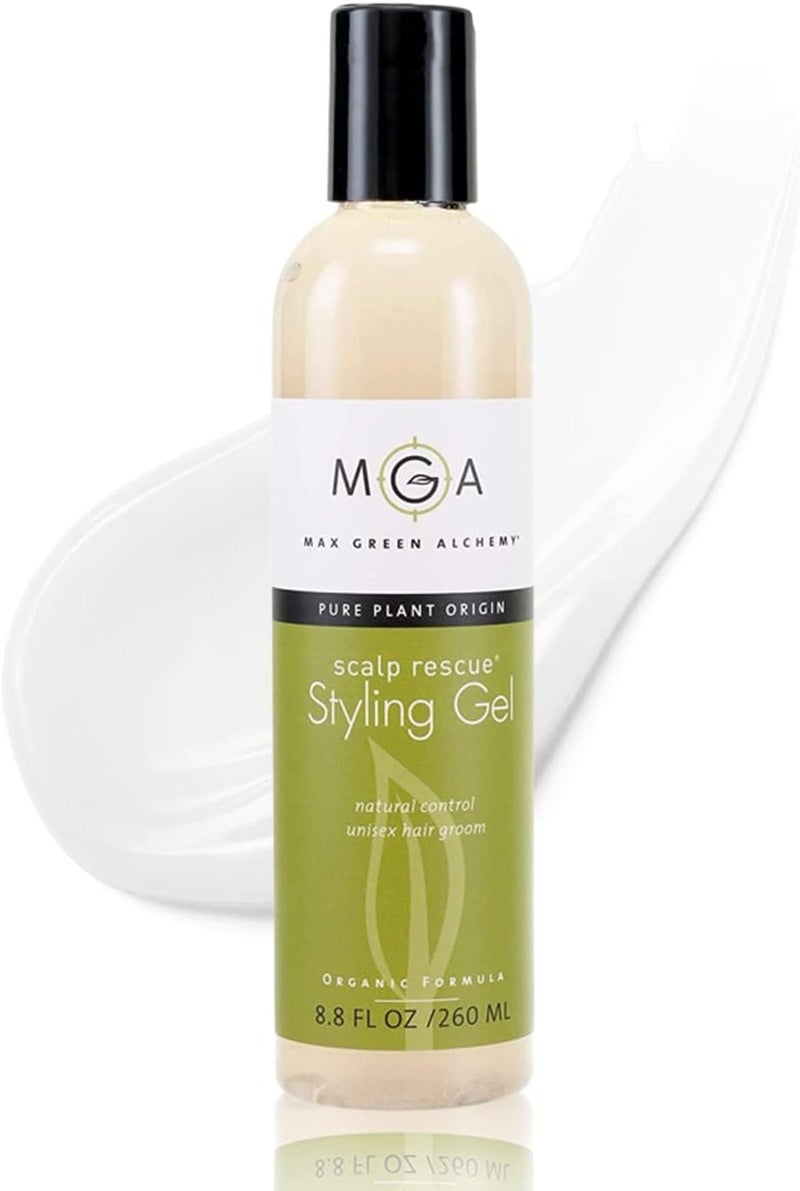 Max Green Alchemy Organic Scalp Rescue Styling Gel - 260ml - Image 1