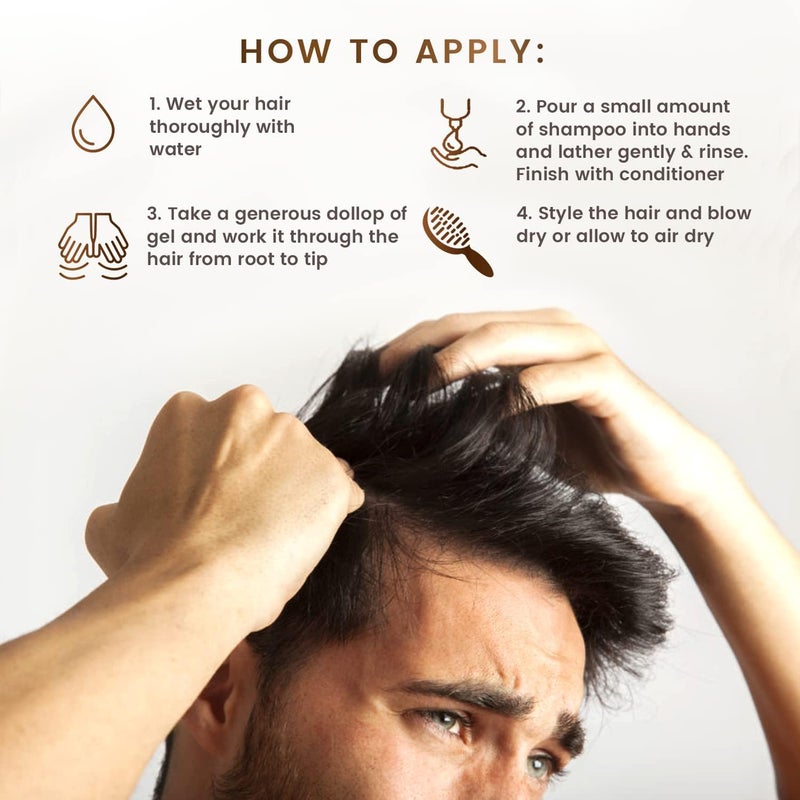 Max Green Alchemy Organic Scalp Rescue Styling Gel - 260ml - Image 3