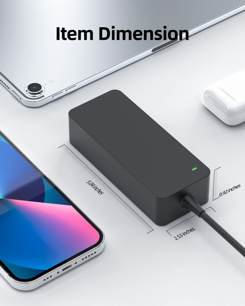 Superer شاحن سوبرر مناسب لجهاز JBL بومبوكس 2 و 1 - 90 واط 10 قدم للطاقة لجمعات العائلة والمرح في الهواء الطلق كابل طاقة بديل مقاوم للماء بلوتوث - Image 4