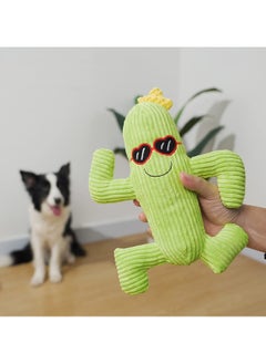 Y&D Stuffed Dog Toys for Small Medium Large Dogs, Squeaky Chew Toy with Crinkle Paper, Outdoor Puppy Interactive Tough Plush Rope  - Image 4