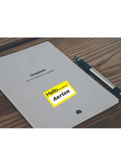 Remarkable Name Tag Labels Hello My Name Is Stickers,2 X 3 Inch Name Tag Labels Great For Kids,Employees,Reunions,Professionals,Parties,School,Notebooks,Events/Pack Of 200 (Yellow) …  - Image 3