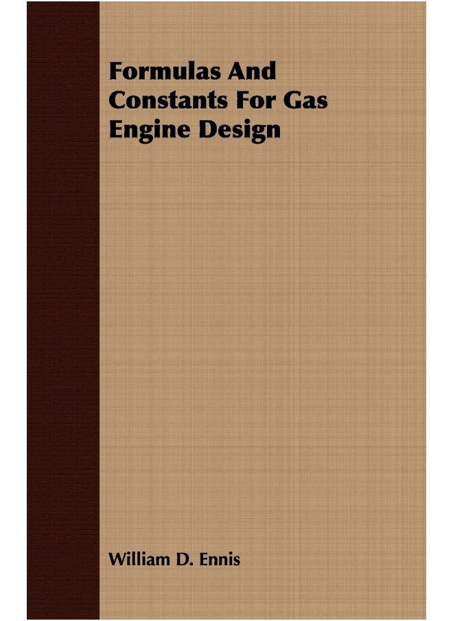 null - Parlux Formulas And Constants For Gas Engine Design - Image 1