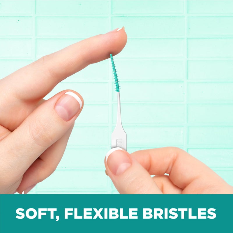 GUM Soft-Picks Original, Easy to Use Dental Picks for Teeth Cleaning and Gum Health, Disposable Interdental Brushes with Convenient Carry Case, Dentist Recommended Dental Picks, 320ct - Image 5