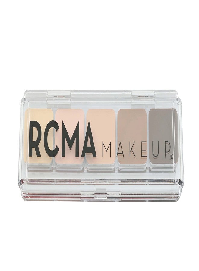 RCMA 5 Part Highlight/Contouring Palette, Perfect for Professional Makeup Artists, Foundation Highlight or Contour, Long-Lasting Everyday Makeup - Image 3