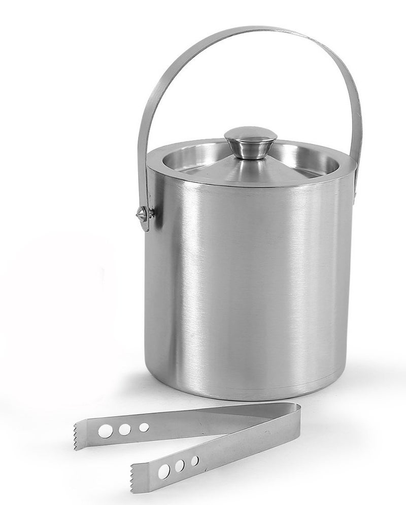Anything & Everything Stainless Steel Ice Bucket with Ice Tong | Bar Accessories (1 LTR) - Image 4